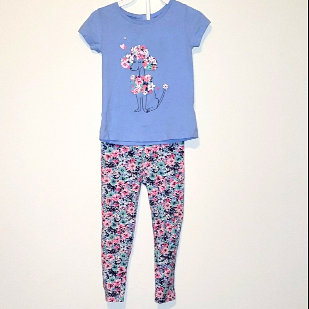 3T Carters Shirt and leggings